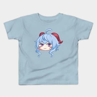 chibi ganyu genshin fanart Kids T-Shirt